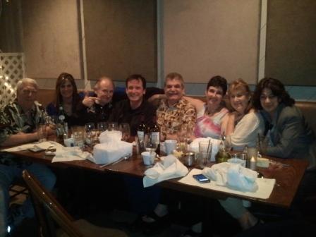 Gary, Lisa, Rick, Jon, Tom, Lori, Lori, Marlene 2012