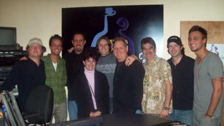 Love & Theft at K-JUG studio with Tom and Lori with Adam Jeffries, Dave Daniels and Dave Collins!